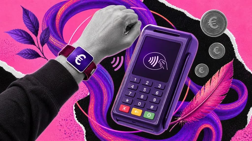 Contactless payment with the festival wristband